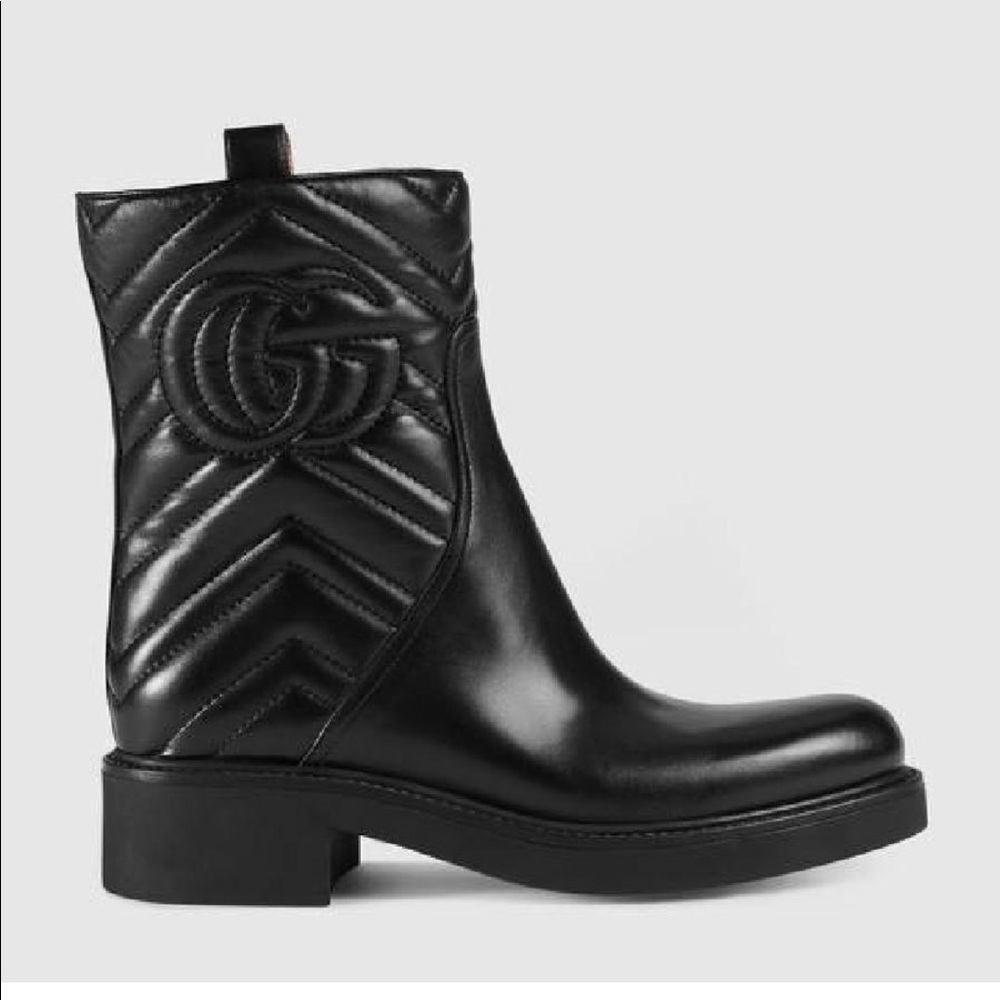 Gucci Marmont Leather boots - Picture 8 of 14